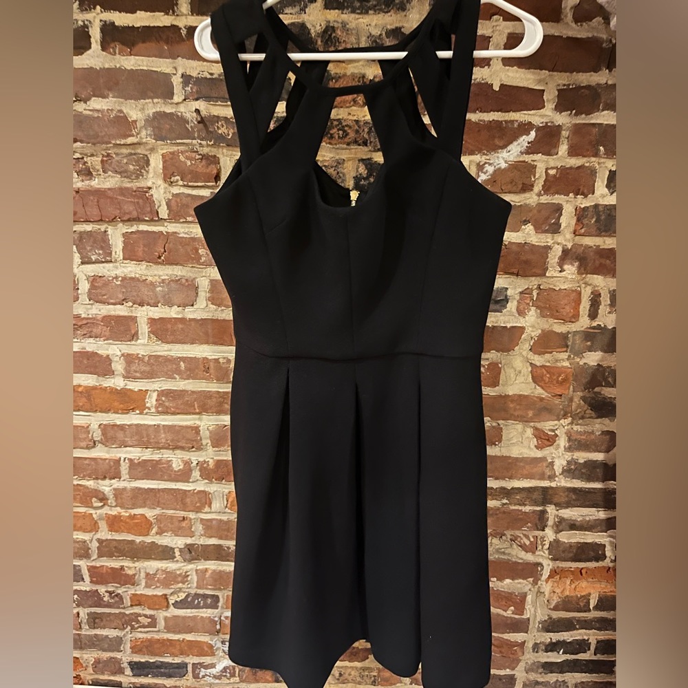 Betsey Johnson black cut out dress size 14